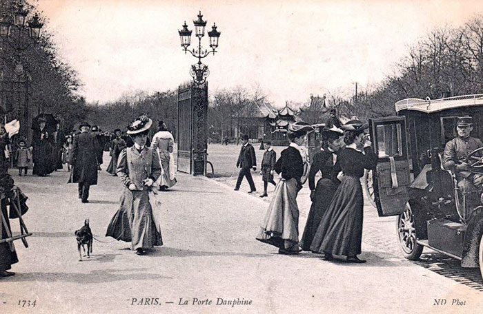 La Porte Dauphine - Paris 1902