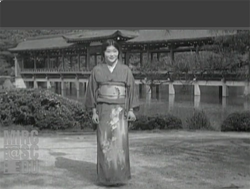 Kyoto 1930 - Japanese fashion © University of South Carolina