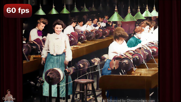 Women at work in 1904 - Westinghouse Works
