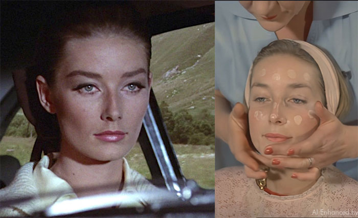 Tania Mallet - Bond girl in Goldfinger 1964