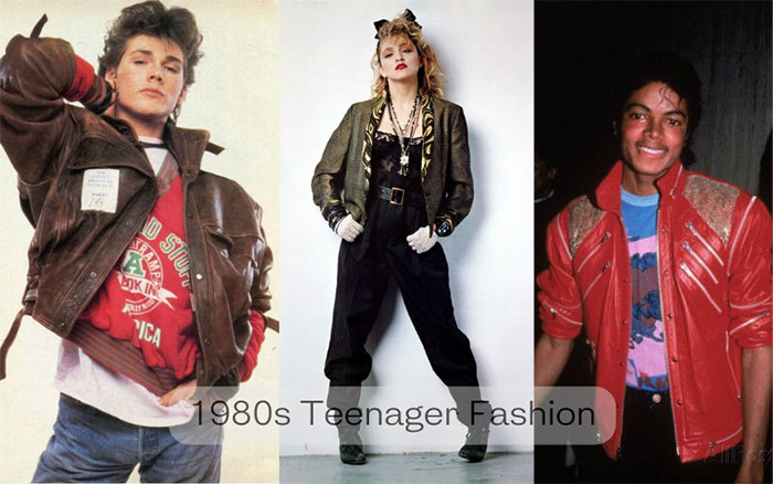 80s teenagers fashion