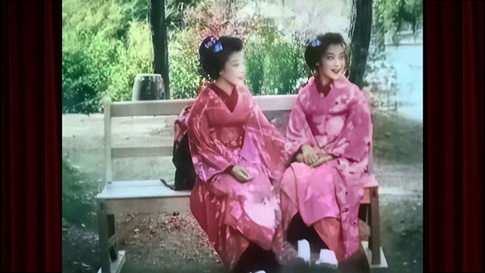 two Japanese Geisha apprentices (Maiko) in 1899