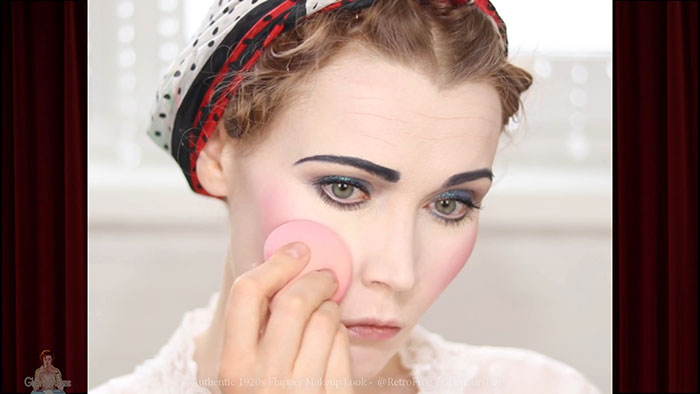 blush - 1920s makeup