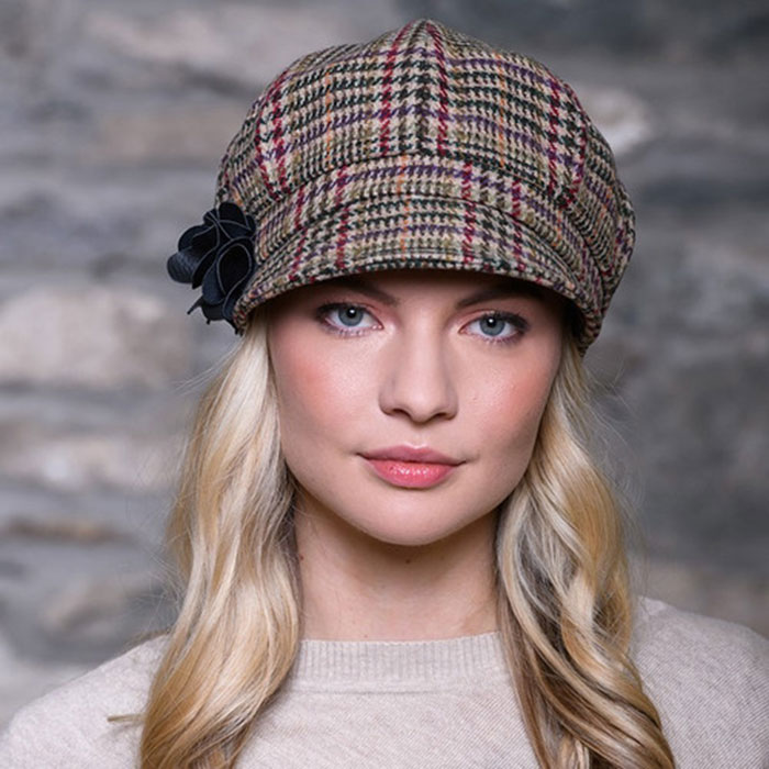 tweed hats for women