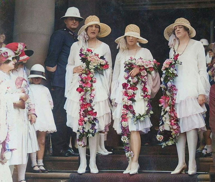 Wedding,-St-James'-Church,-Sydney,-in-the-1920s. Image Sam Hood