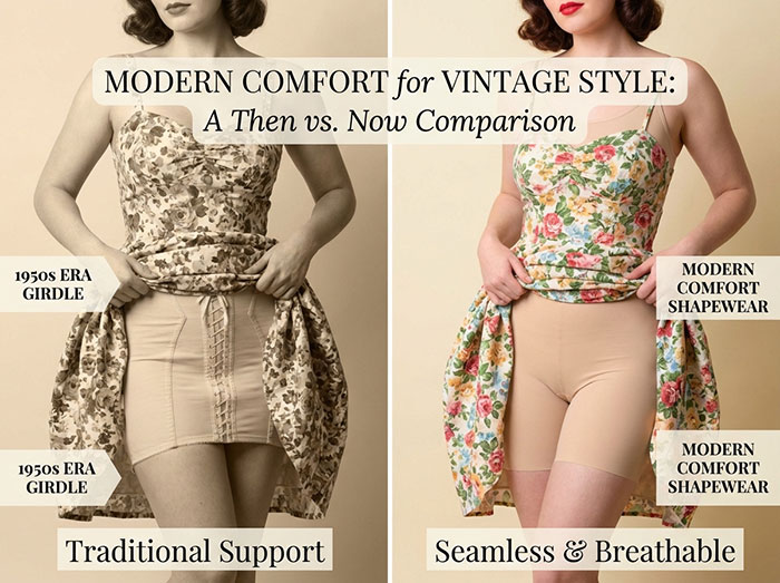 Comfortable Shapewear for Vintage Dresses