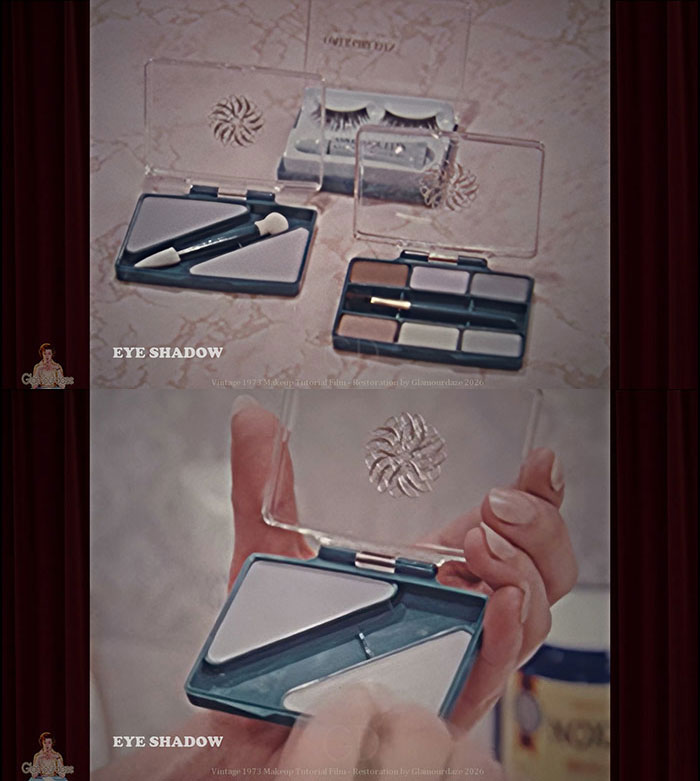 eyeshadow application