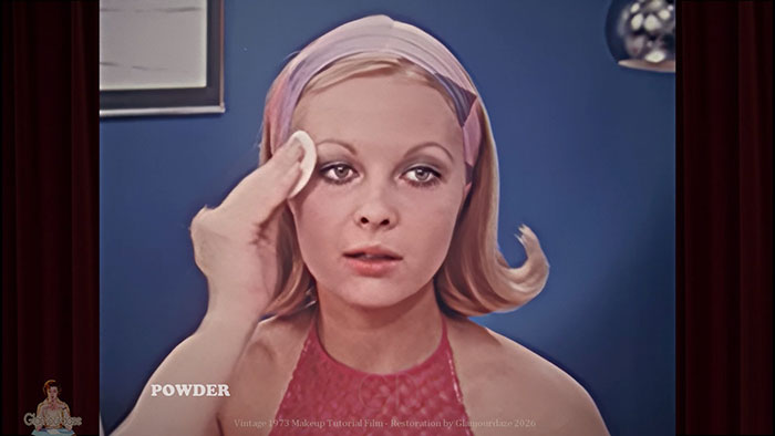 pressed powder application