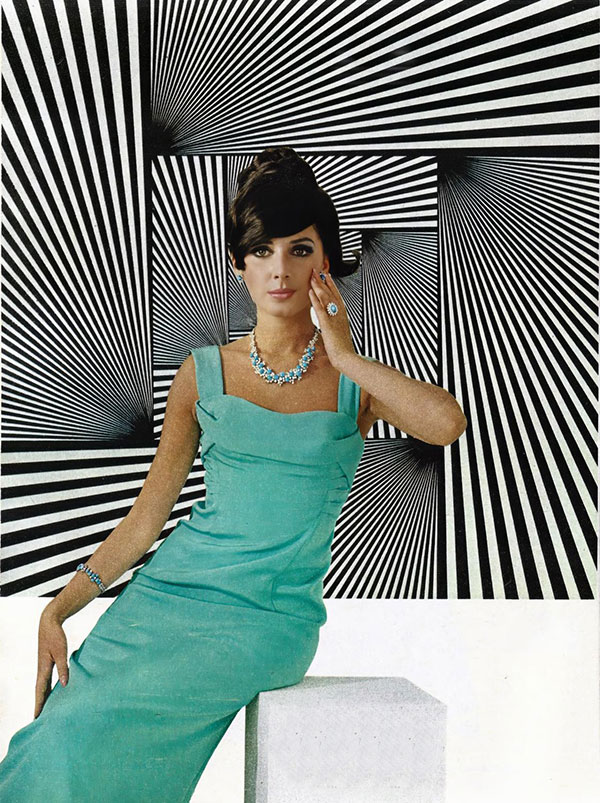1960s evening dress -1966