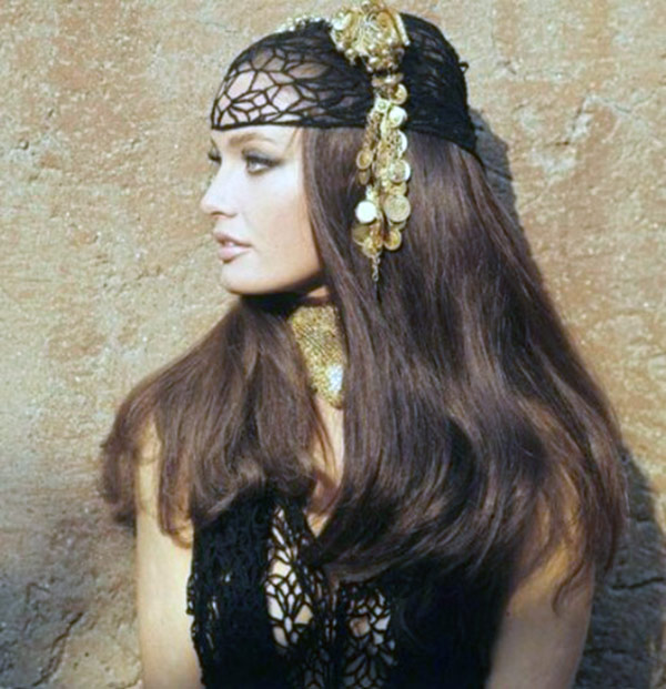 Marissa Mell wearing a Bedouin Tikka
